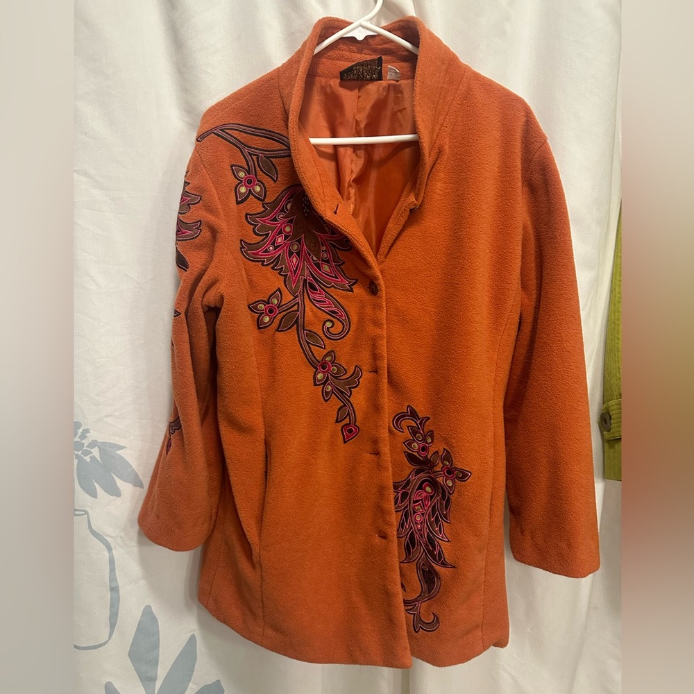 Bob Mackie Wearable Art Jacket - image 1